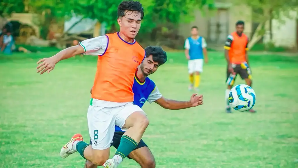 Pakistan u-23 players. Photo: PFF