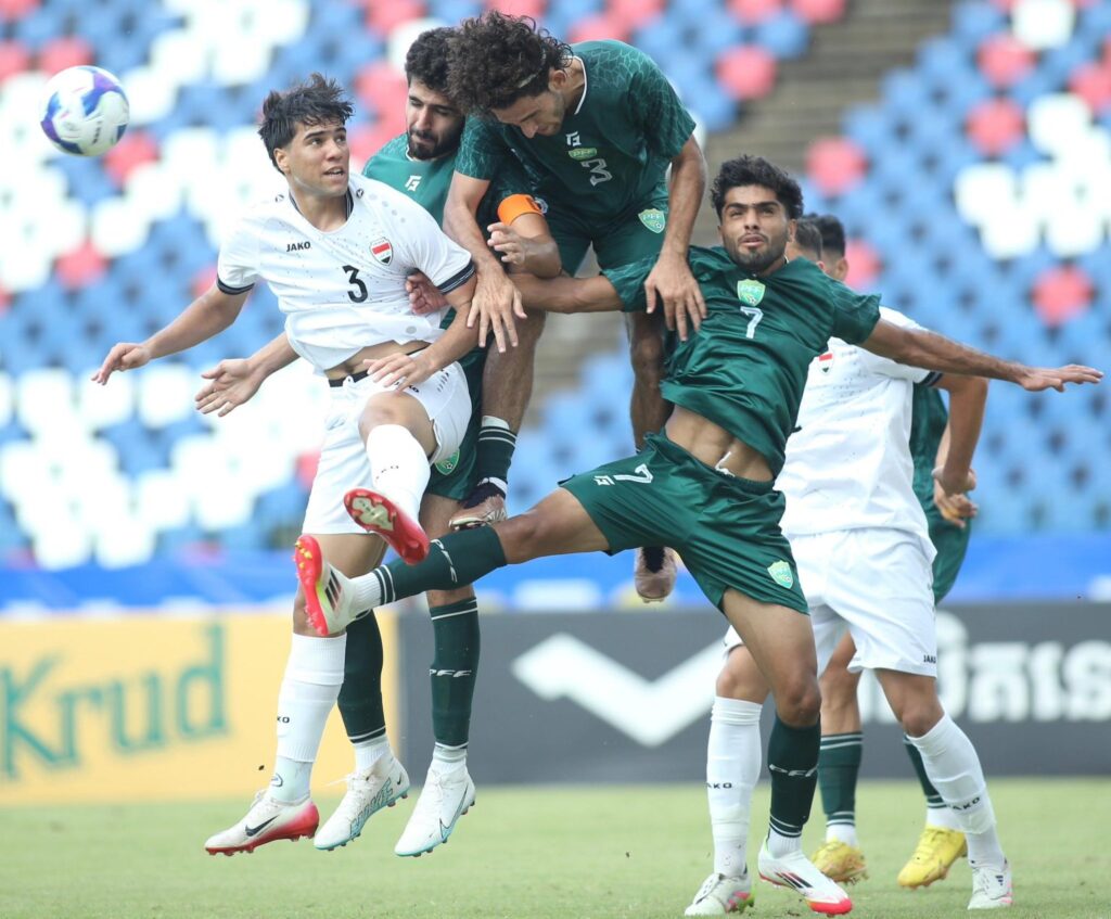Pakistan Vs Iraq U23 AFC 2025. File: Online