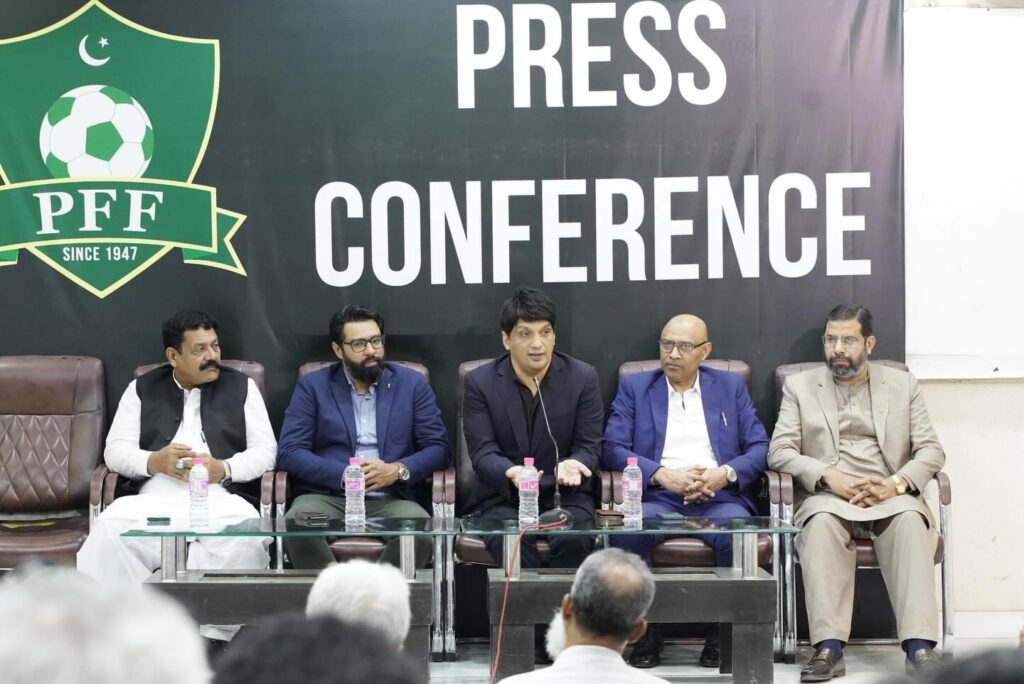 Mohsen Gilani, PFF, Press Conference. Photo: PFF